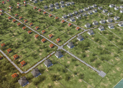 3D-модель поселка